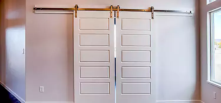 Glass Barn Door with Installation Hardware Kit Millville